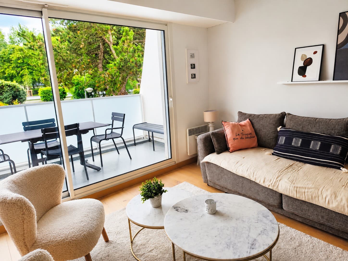Les Voiliers – Appartement 6 pers avec balcons et parking