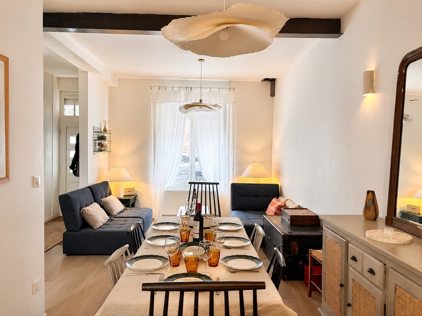 La Dérive, maison de ville familiale à Mers-les-Bains