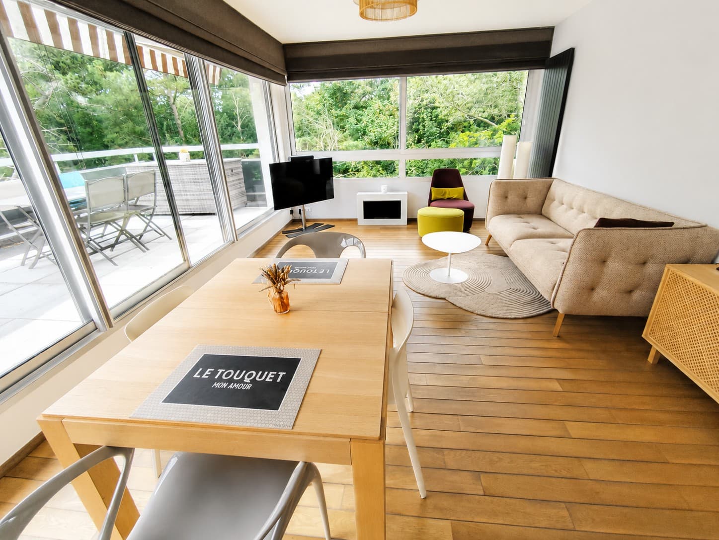 Le Golf – Terrasse face aux pins – photo 2